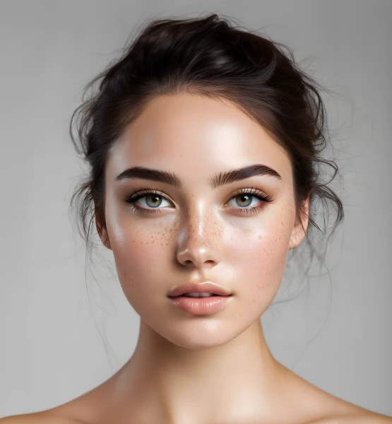 Beautiful young model girl