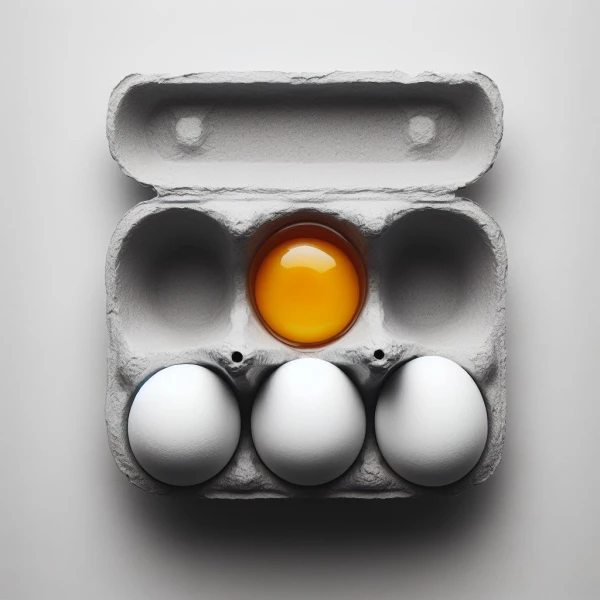 Eggs in package